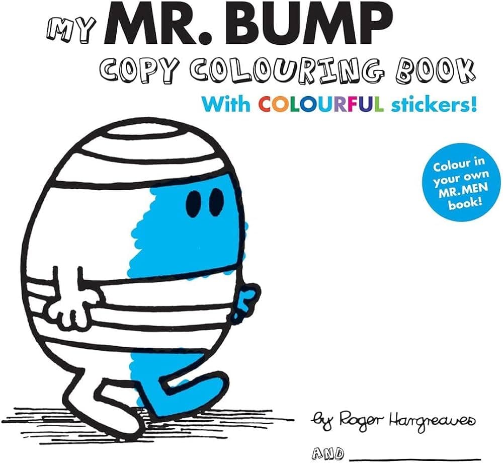 My Mr BUMP coloring book
